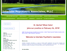 Tablet Screenshot of interlakepsychiatry.com